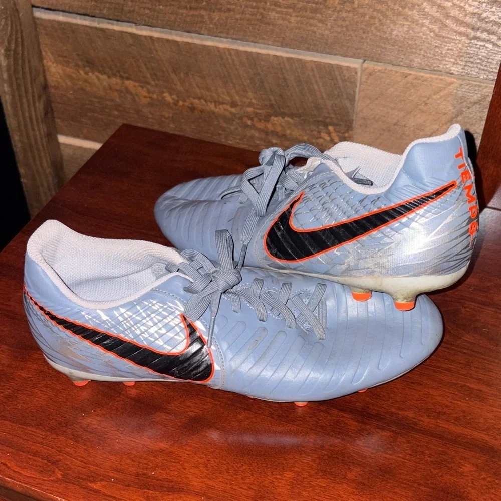 Unisex Nike Tiempo Legend 7 Elite FG 'Victory Pack' Soccer Cleats w Lace Band